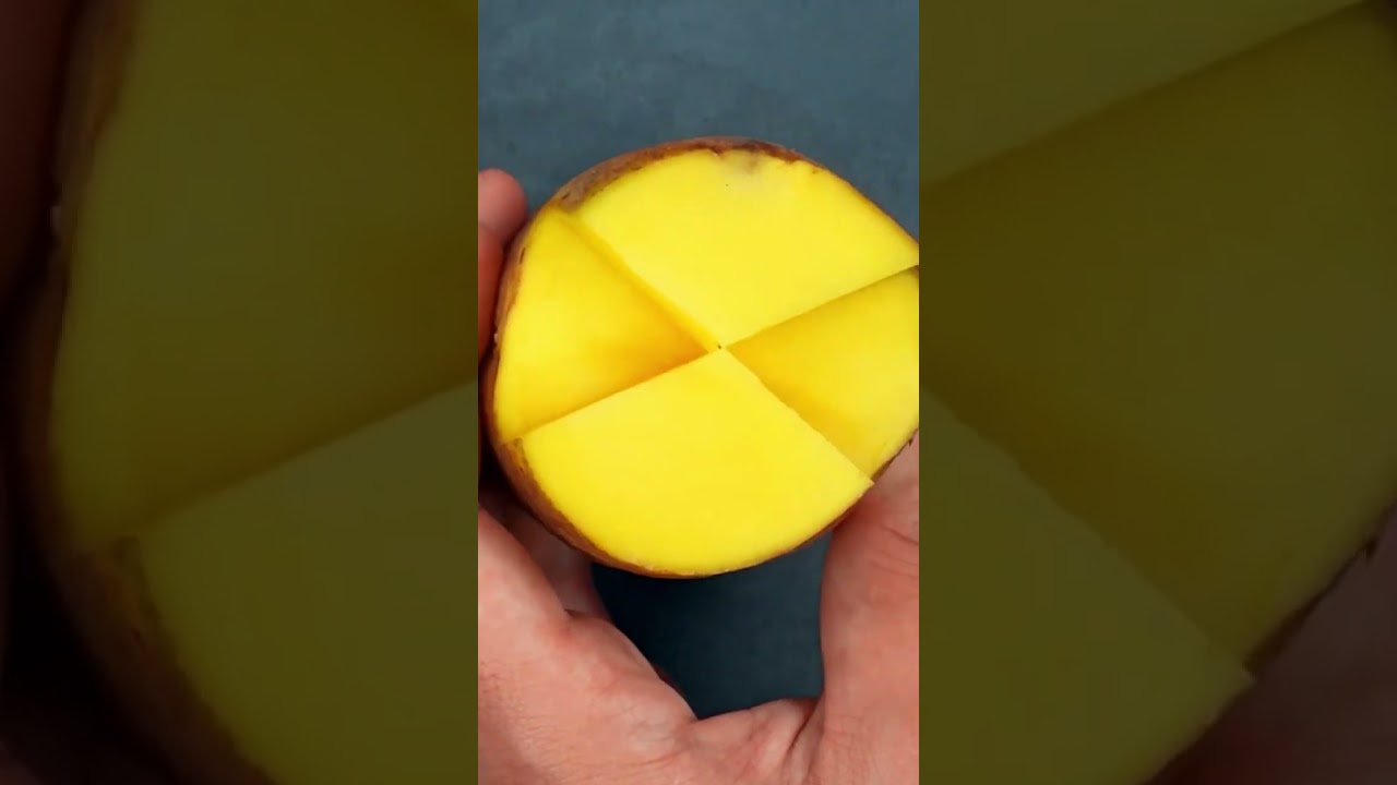 Creative stamp ideas with potatoes! #shorts