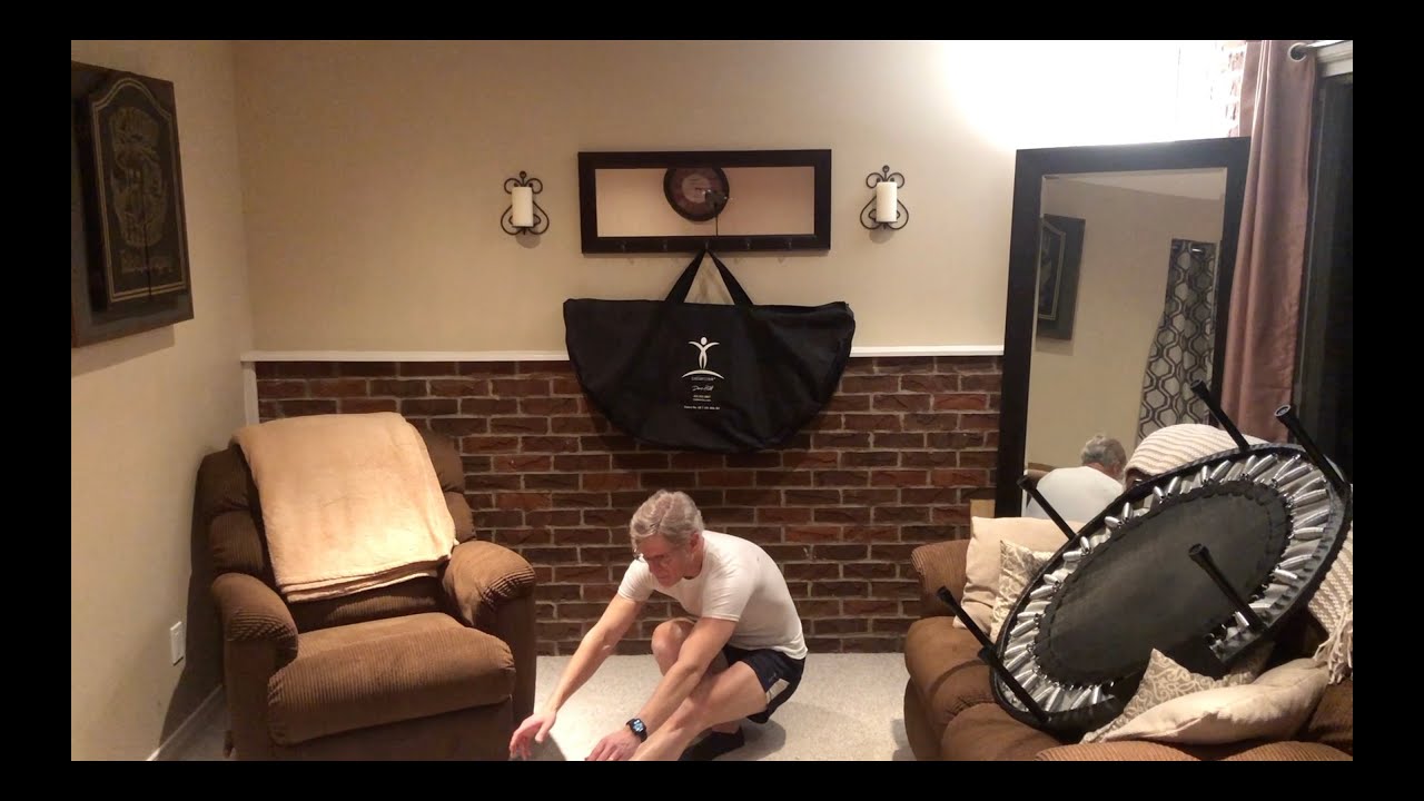 60 Year Old Guy's Rebounding Exercises, Functional Strength
