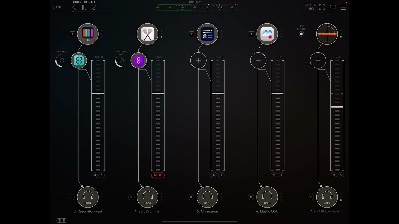 GSDSP Magic Filter with AUM ios #electronicmusic
