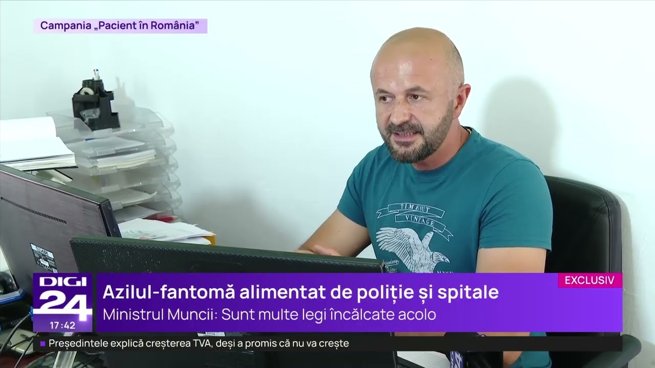 Pacient în România. Azilul ilegal binecuvântat de autorități, alimentat de Poliție și spitale