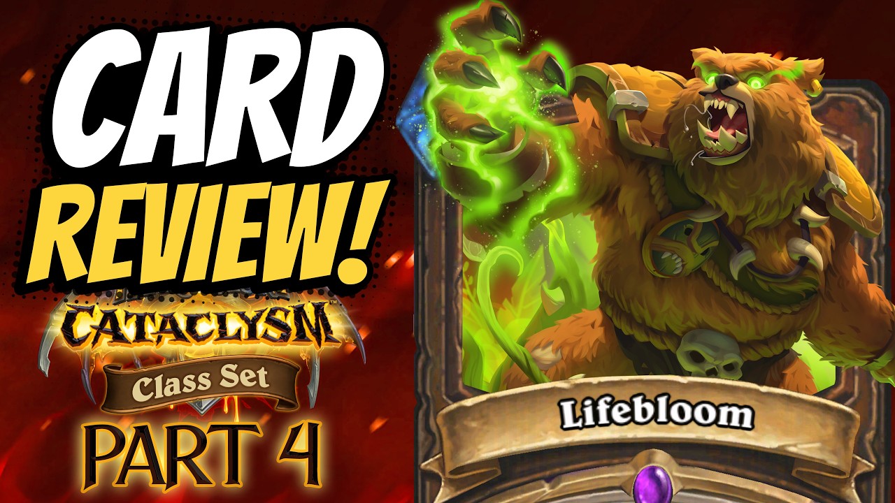 BIG CONTROL CARDS!! Quest Druid cards! | Class Set Review #4
