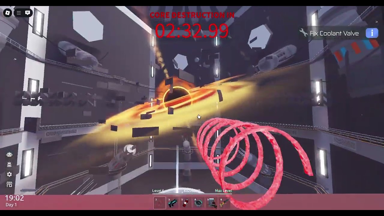 Core COLLAPSE in Black Hole Core roblox