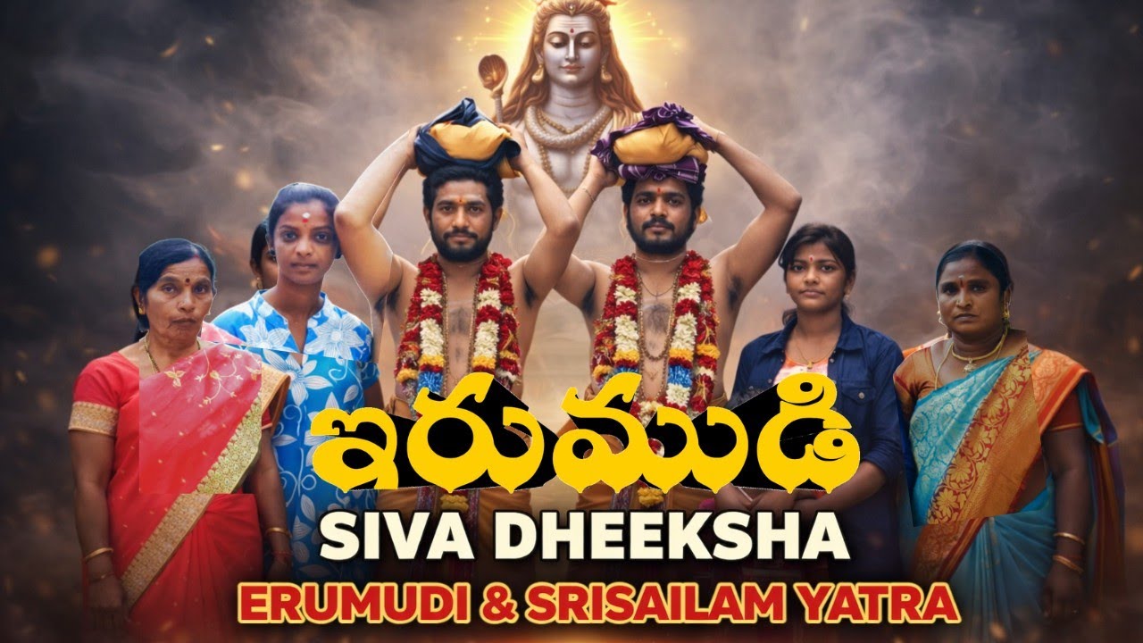 Siva Dheeksha Erumudi | Srisailam Yatra Vlog | Erumudi Preparation & Divine Journey