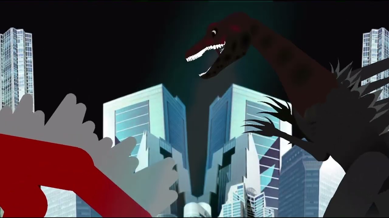 Godzilla bloodbath vs Aewki-Godzilla