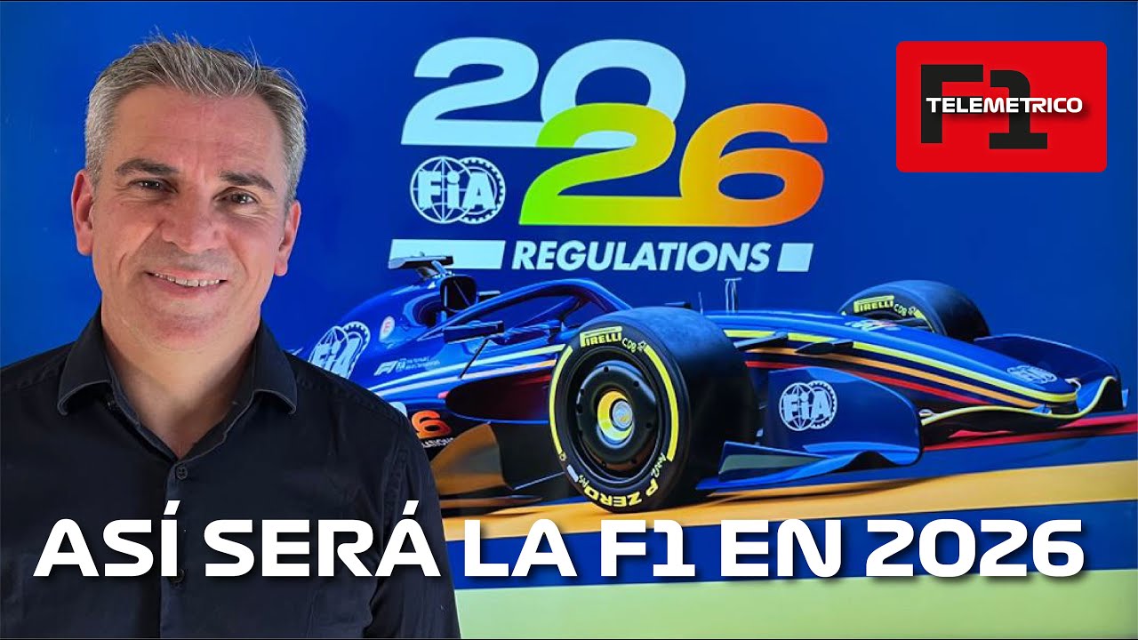 AS&Iacute; SER&Aacute; LA F1 EN 2026. #telemetricof1