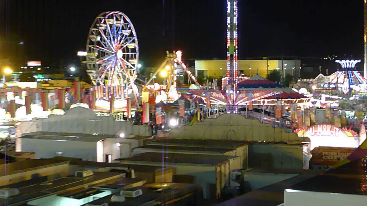 Cable Car Skyway At The 2012 South Carolina State Fair