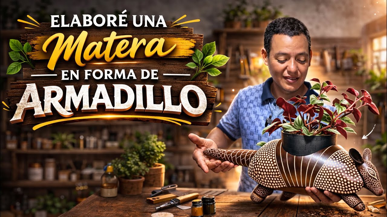 Un joven me pidió elaborar una obra de arte con recursos naturales 😱