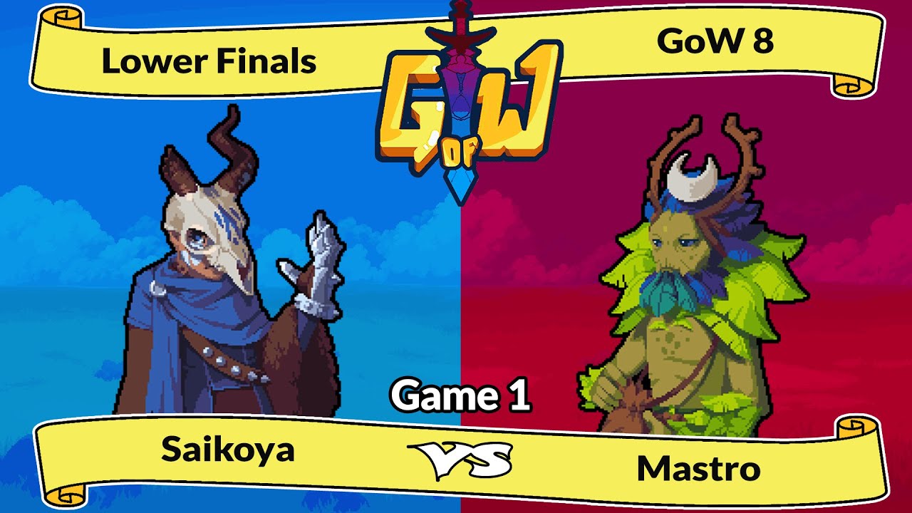 GoW8 - Saikoya (Valder) vs Mastro (Greenfinger) - Losers Finals G1