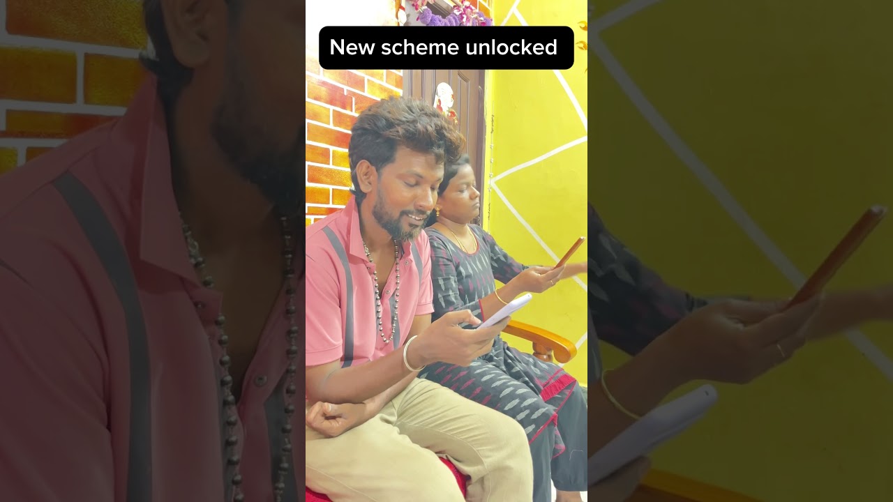 New scheme unlocked 🤦🏽&zwj;♂️🤦🏽&zwj;♂️🤣🤣 #othakkadaicouple #rajashangeetha #funny #comedy