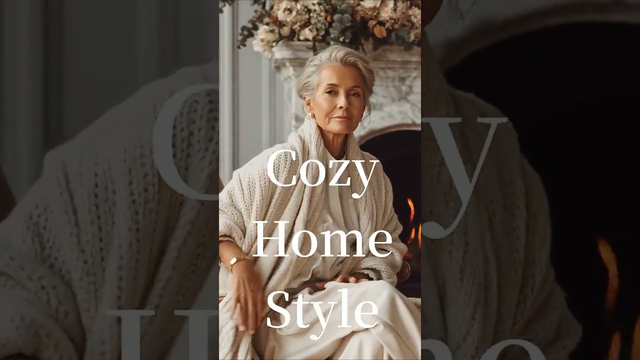 Cozy Chic Home Fashion That Actually FLATTERS Women Over 50!