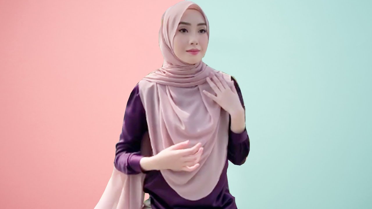 5 EASY HIJAB TUTORIAL – CARA PAKAI TUDUNG SHAWL SIMPLE TERLAJAK CANTIK – QotrunNada