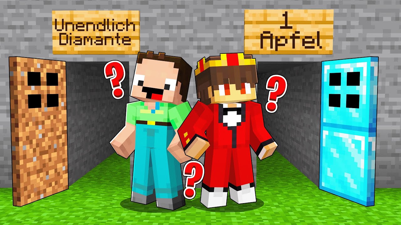 Welche TÜR soll Semlaki und Billy WÄHLEN in Minecraft!