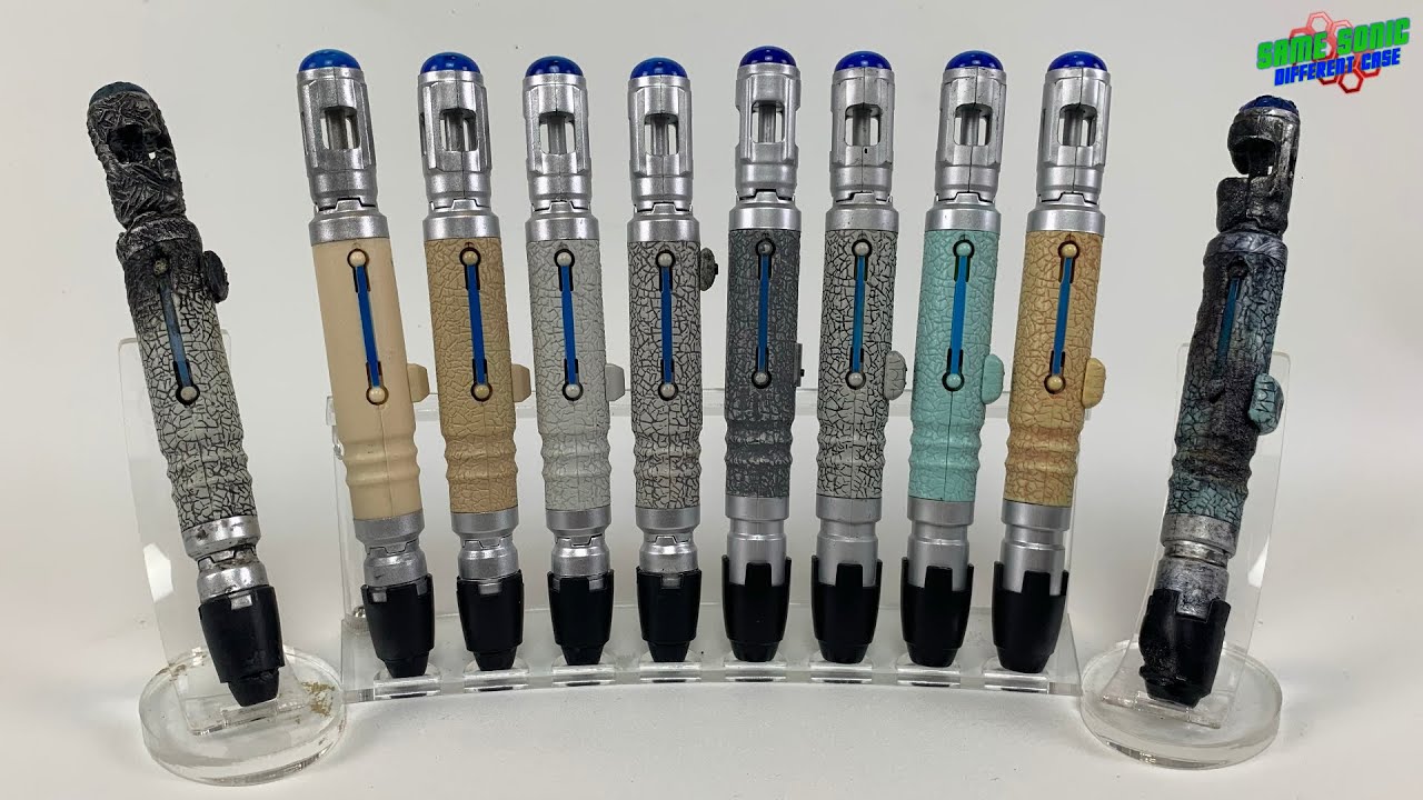 Customised CO - Ninth & Tenth Doctors' Sonic Screwdriver Collection II