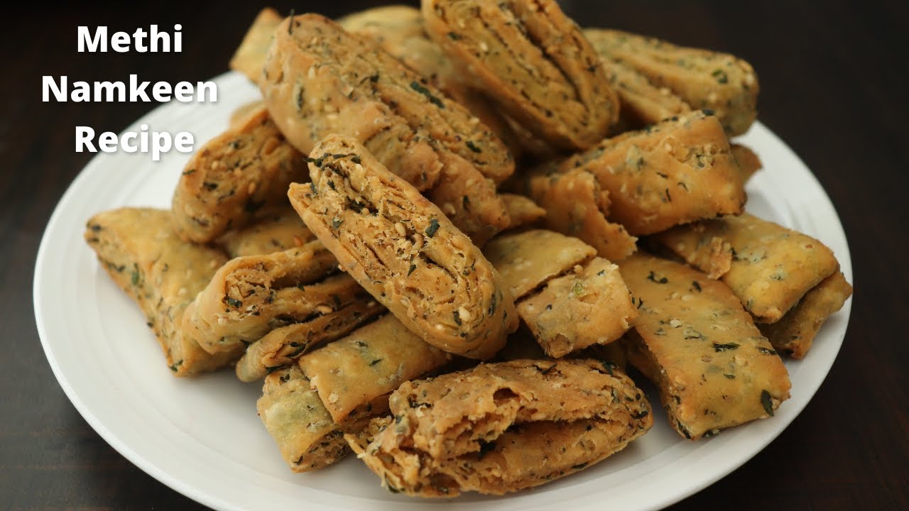 Methi Mathri Recipe | मैथी नमकीन स्टिक्स इतनी ख़्सती मुह में जाते ही घुल जाये 1महीने तक करे स्टोर