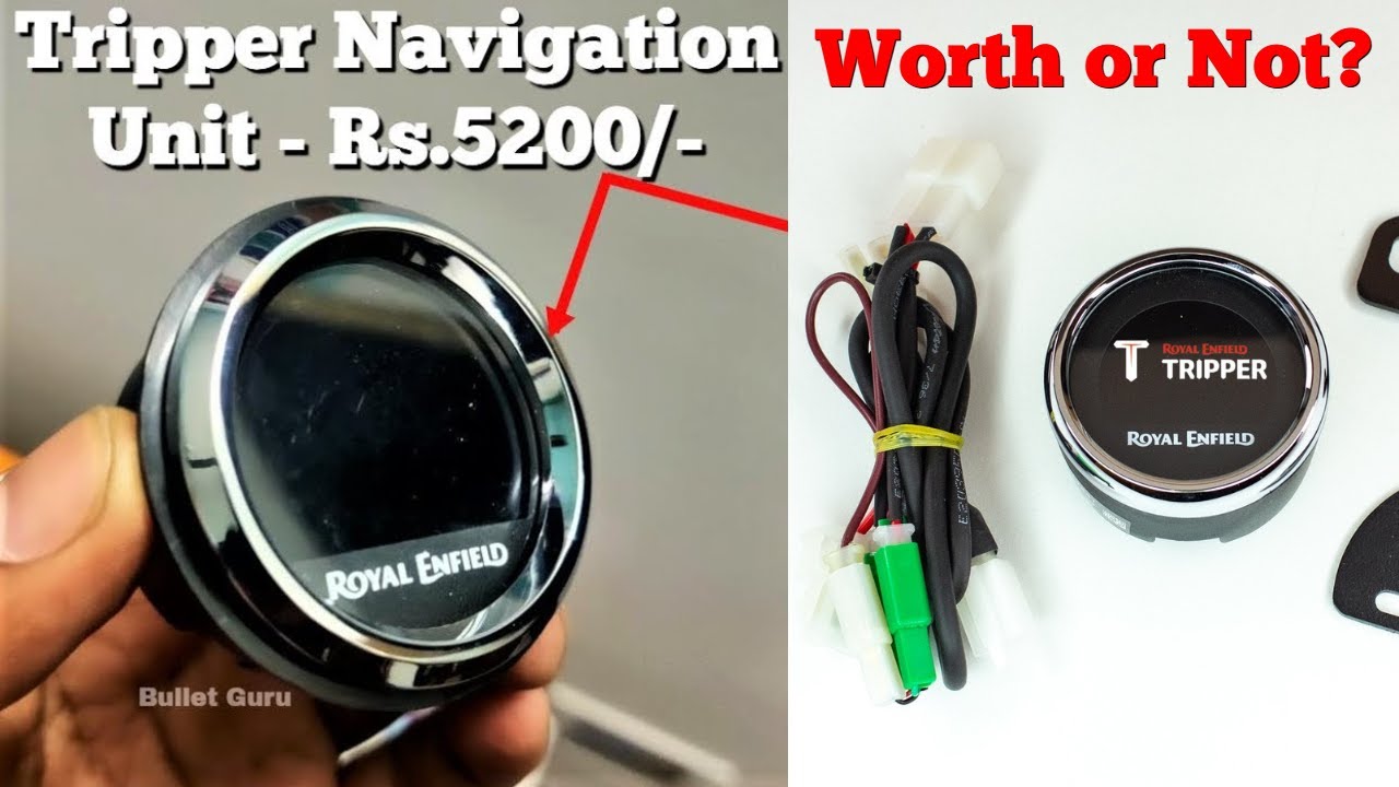 Tripper Navigation Device Installation & Price Details - Royal Enfield Tipper
