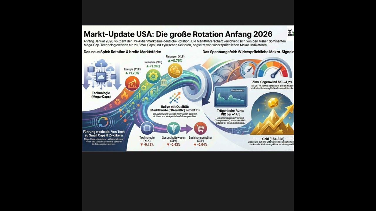 Small Caps vs. Big Tech: Die neue Marktrotation im US-Aktienmarkt 2026