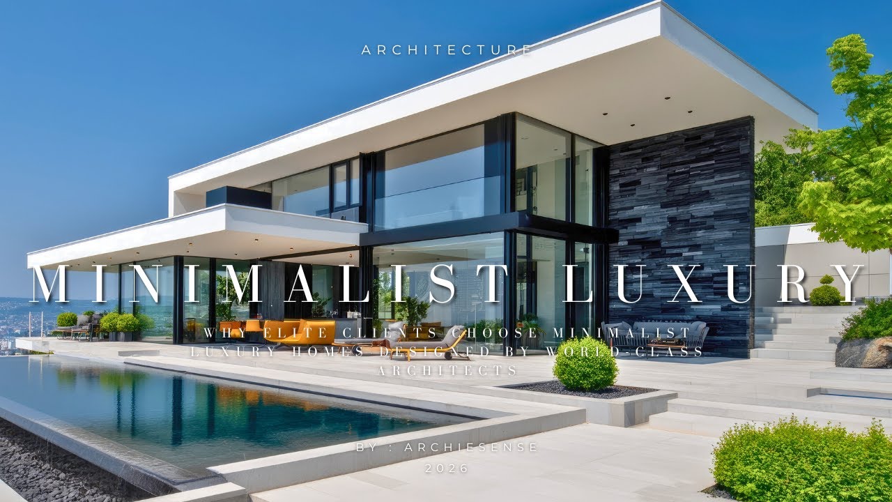 How World-Class Architects Design Minimalist Luxury Homes for Prestige Clients