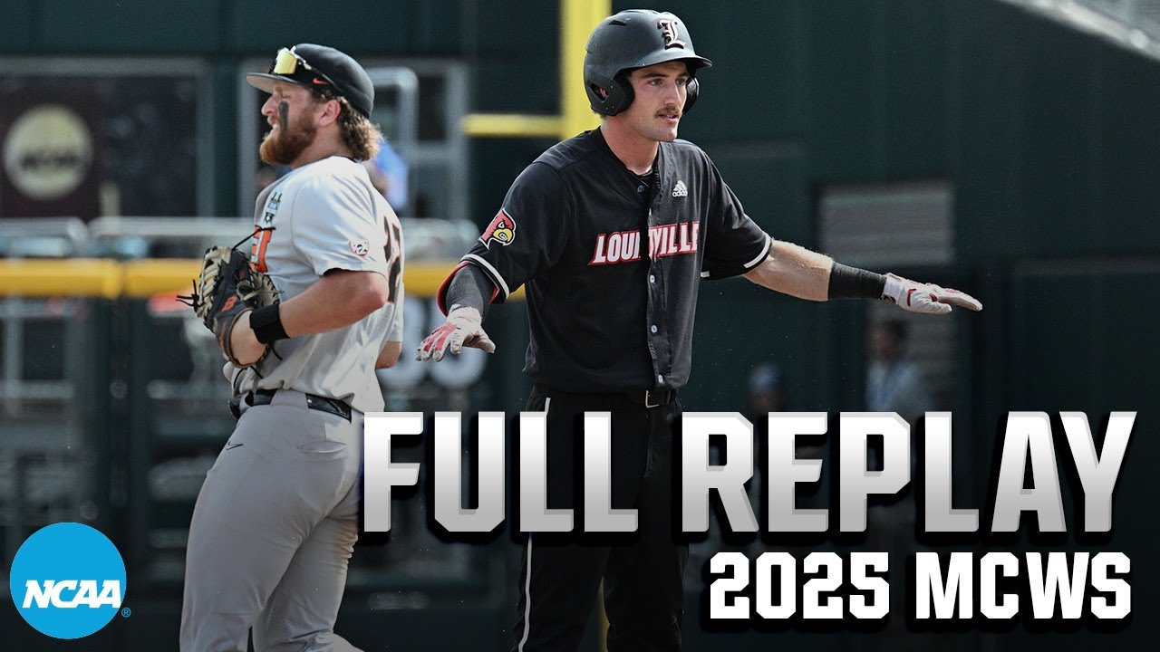 Louisville vs. Oregon State: 2025 Men's College World Series | FULL REPLAY (June 17)
