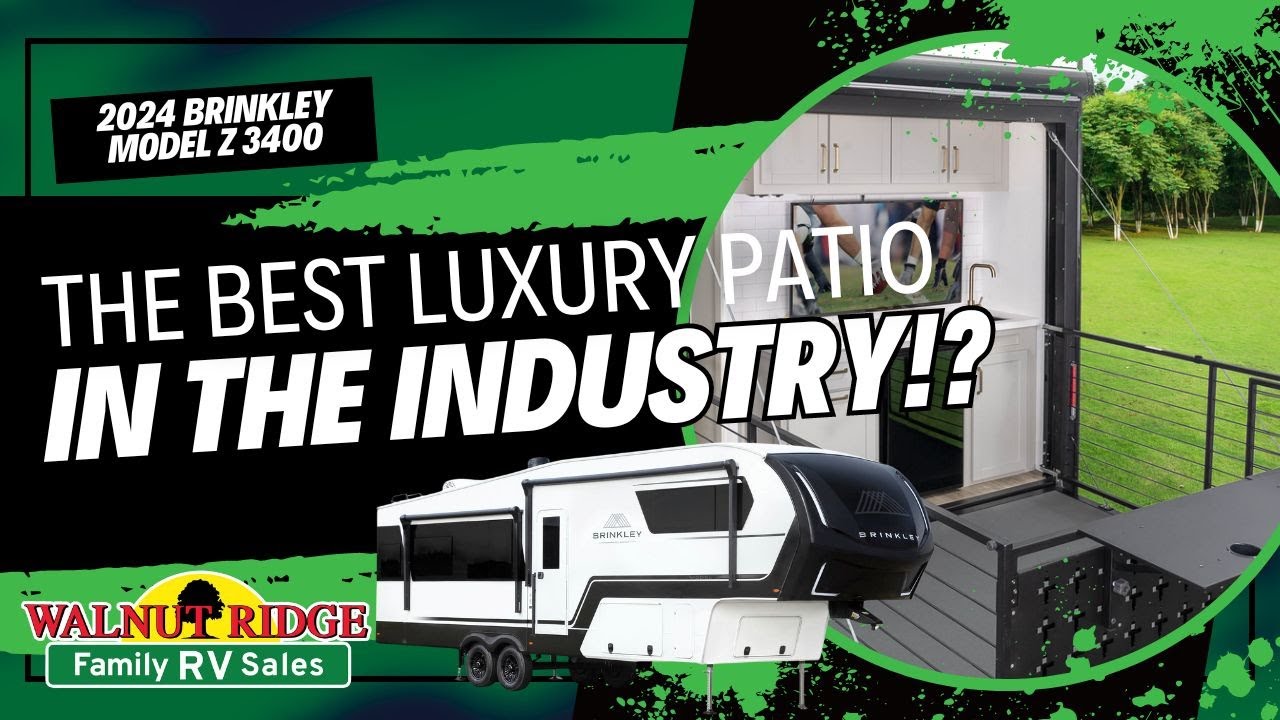 2024 Brinkley Model Z 3400 | The Best Luxury Patio In The Industry!?