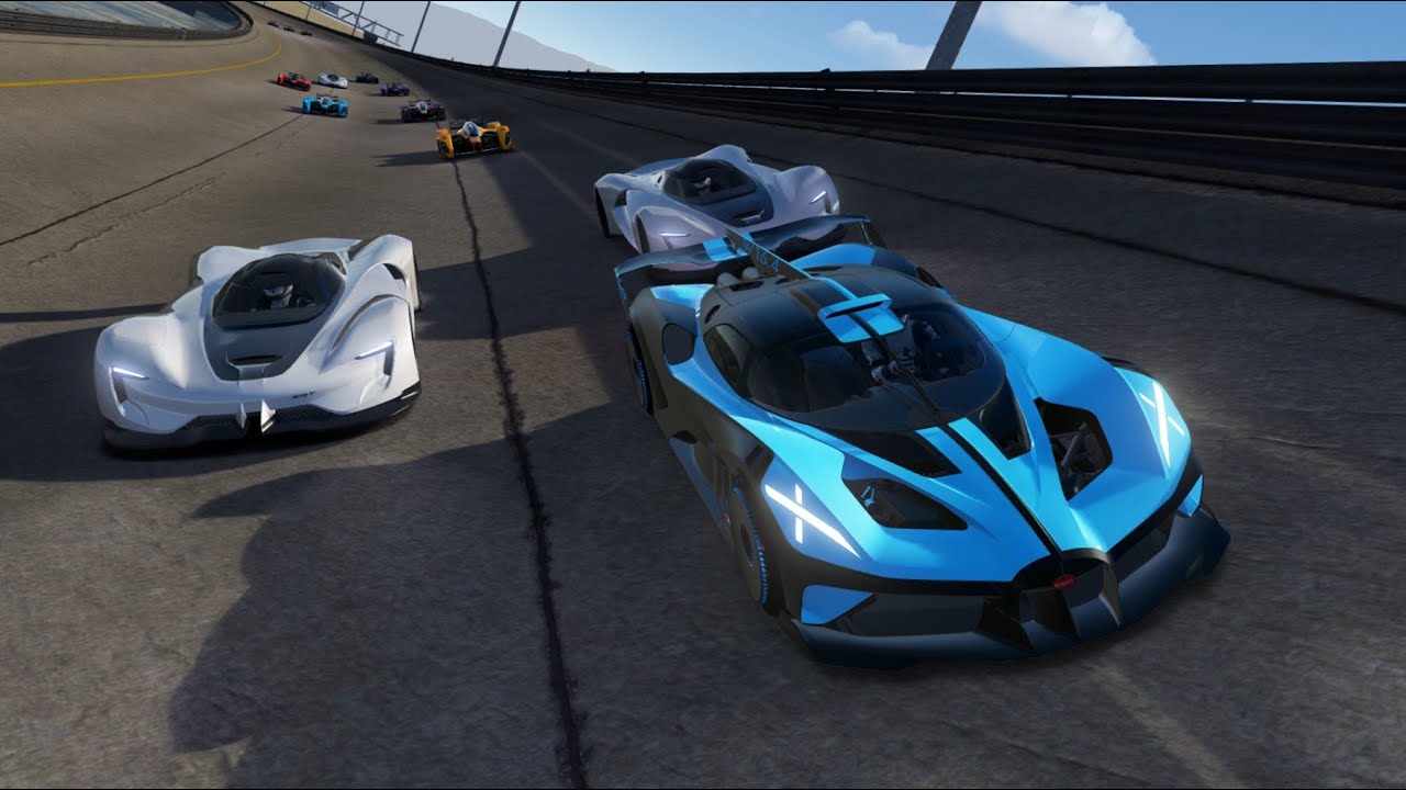 Bugatti Bolide vs Dodge SRT Tomahawk vs Red Bull X2010 at Special Stage Route X