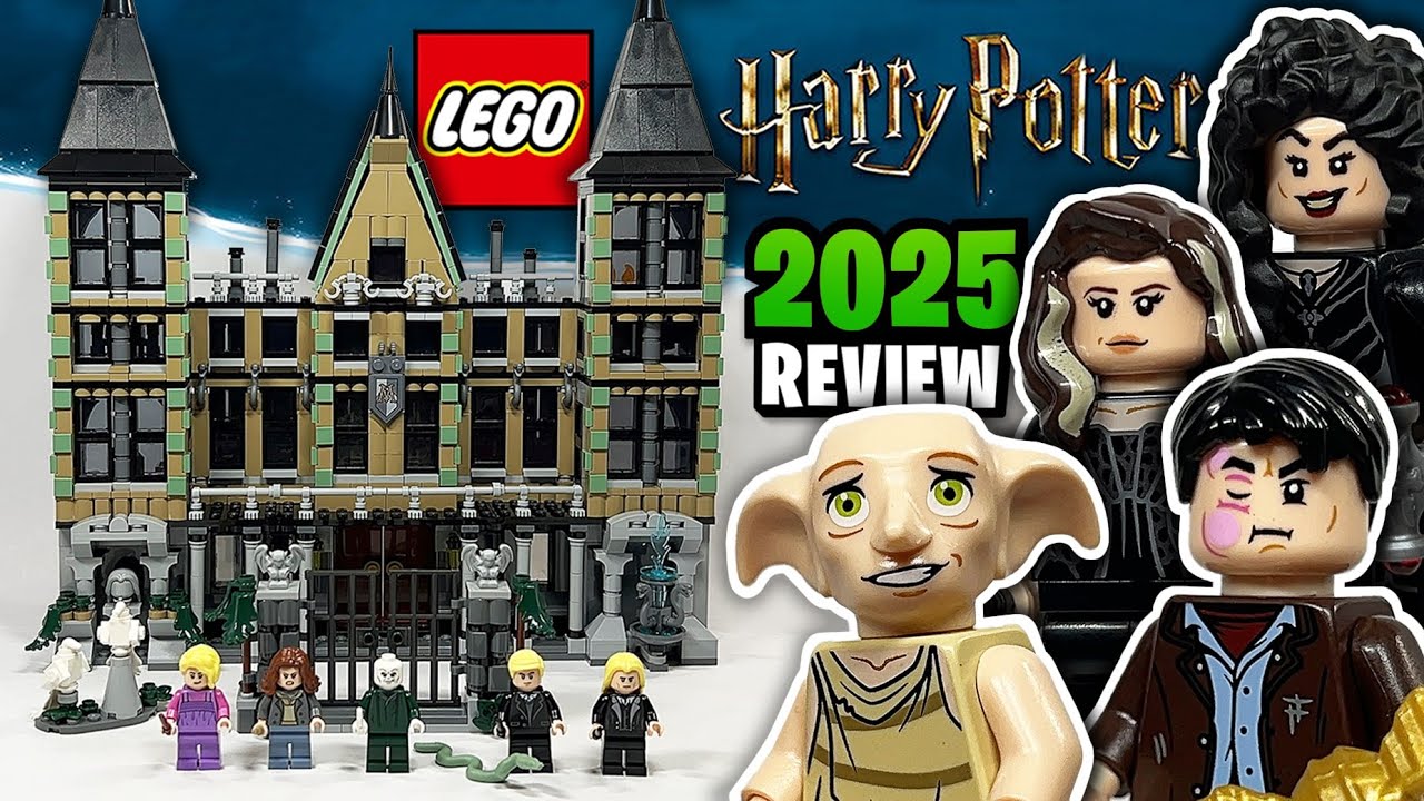 Обзор набора LEGO Harry Potter Malfoy Manor (76453) — 2025 EARLY
