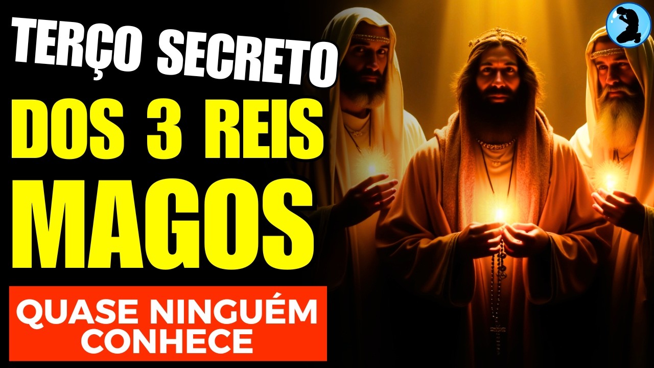 🛐 POUCOS CONHECEM ESTE TERÇO DOS 3 REIS MAGOS (ORAÇÕES MILAGROSAS COM THIAGO ARANTES)