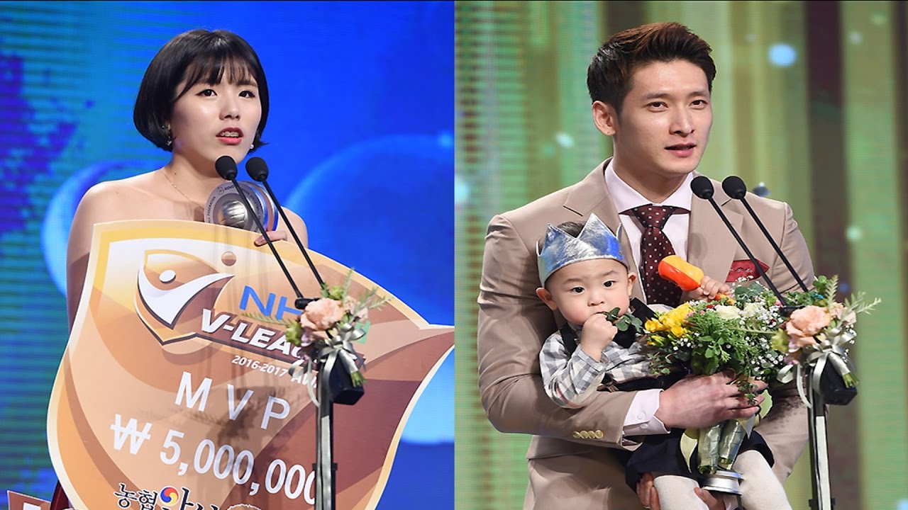 [프로배구 V리그] 이재영·문성민 MVP 수상 (프로배구 V리그 시상식, 흥국생명, 현대캐피탈)