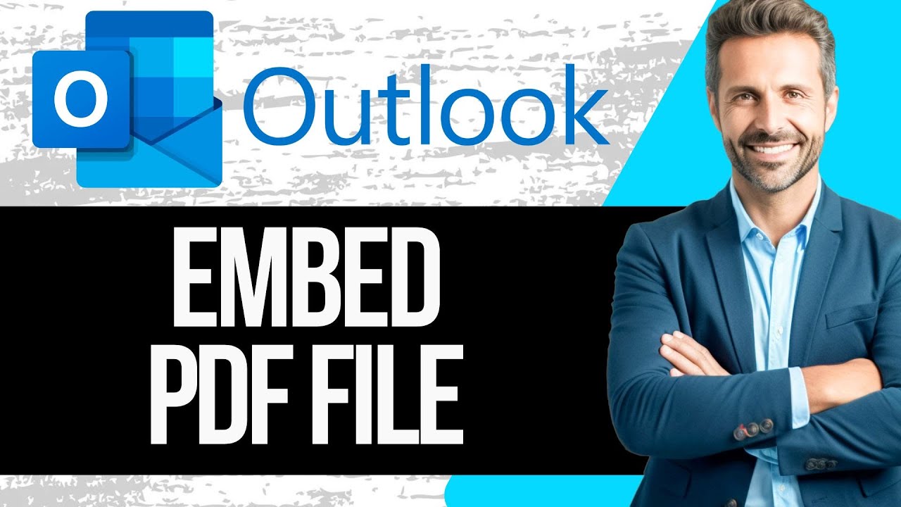 Как встроить PDF-файл в тело письма Outlook