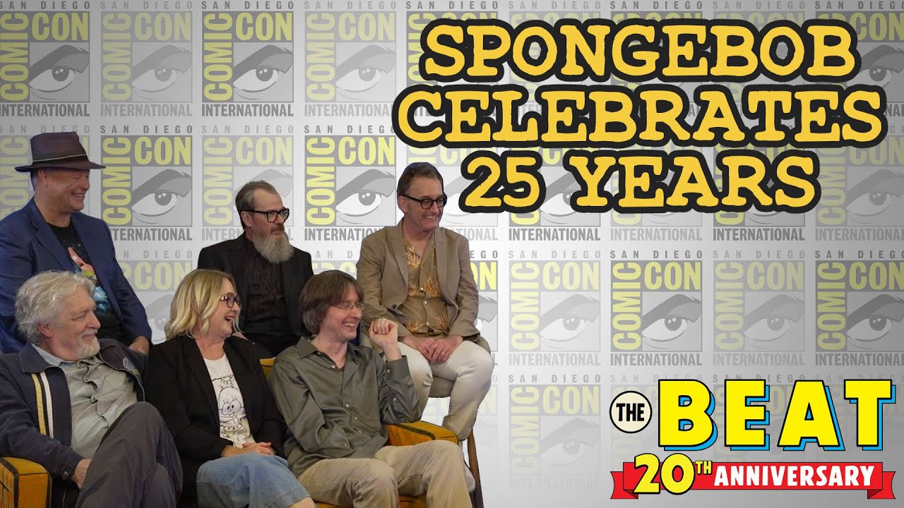 Интервью к 25-летию «Губки Боба Квадратные Штаны»! | Con Daily SDCC '24 | San Diego Comic-Con