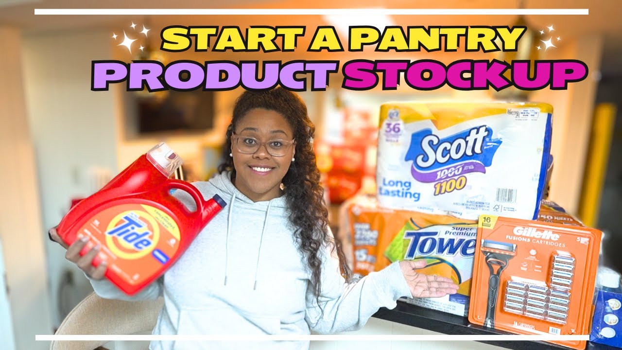 HOW I'M STARTING MY PRODUCT STORAGE STOCKPILE + STOCK UP AND ORGANIZE WITH ME! BEGINNER STOCKPILING