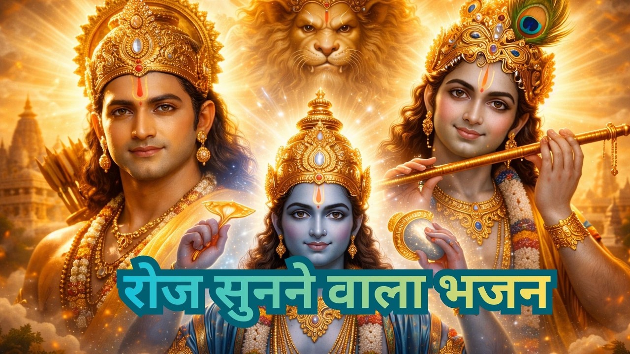 Live चारों भगवान का चमत्कारी नाम जप | Ram Krishna Vishnu Narasimha | भक्ति धुन #bhajan #panchdev