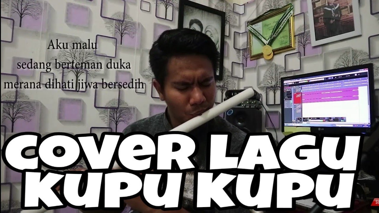 COVER LAGU KUPU KUPU VERSI SULING PARALON