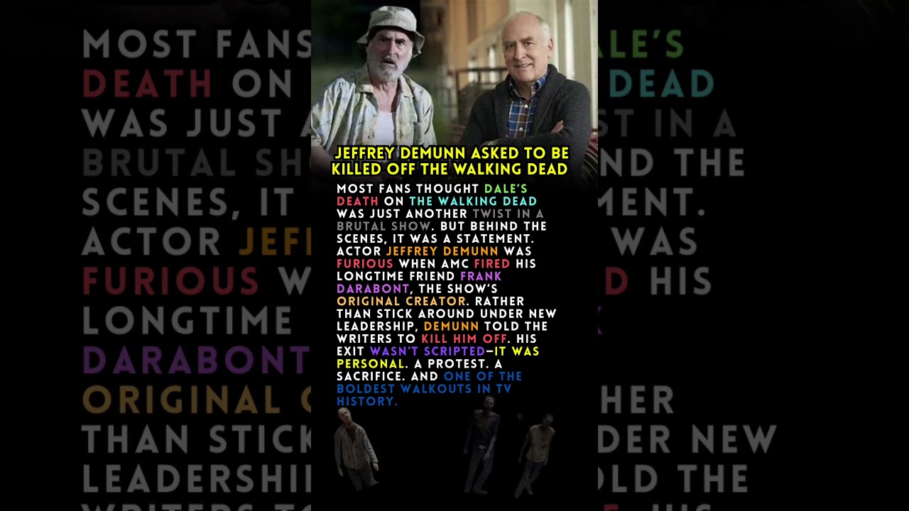 The Walking Dead Actor Demanded to Die On-Screen