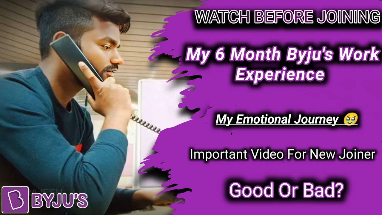 My BYJU'S 6 Month Experience | Reality Of BYJU'S In Hindi | BYJU'S BDA JOB #SWATRAJESH@SWATRAJESHYT