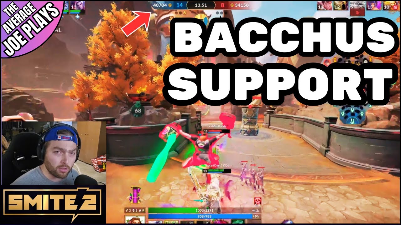 I Can't Believe We Threw This Game!!! (Bacchus Support Smite 2 Conquest)