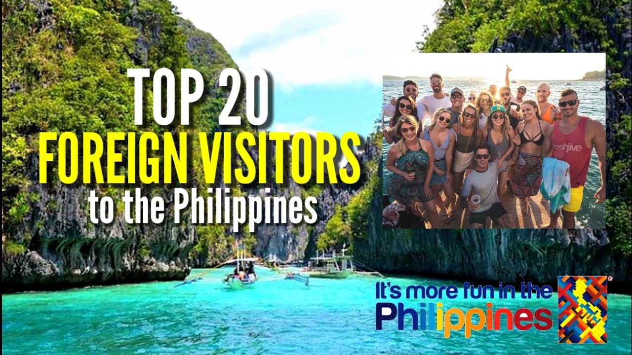 Top 20 Foreign Tourist Arrivals in the Philippines | Feb-June 2022