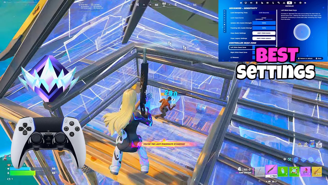 The BEST CONSOLE GOONER DESTROYS Unreal RANKED Lobbies🤯 + Best Controller Settings🎯
