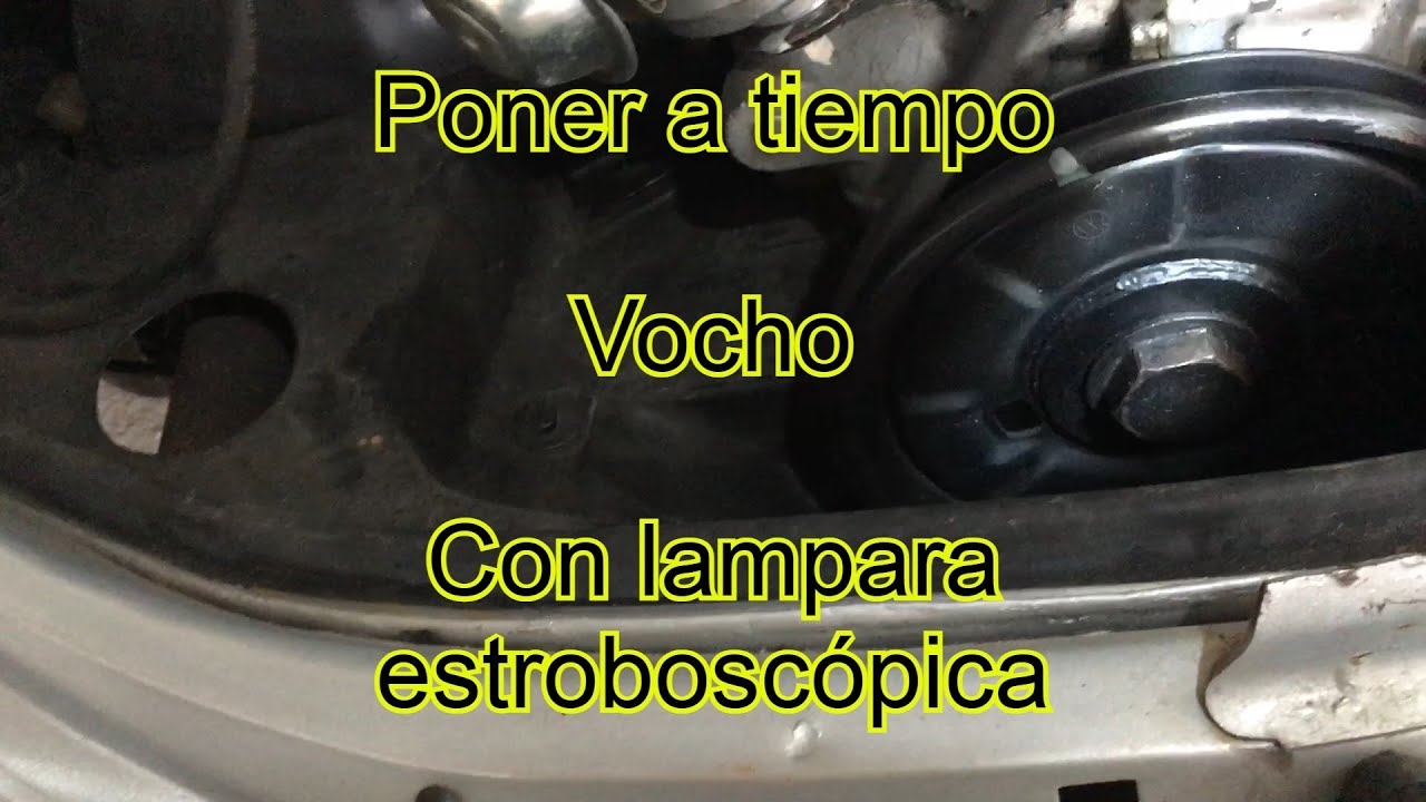 Mejora el Rendimiento de tu Vocho: Ajuste y sincronización de tiempo con Lámpara Estroboscópica