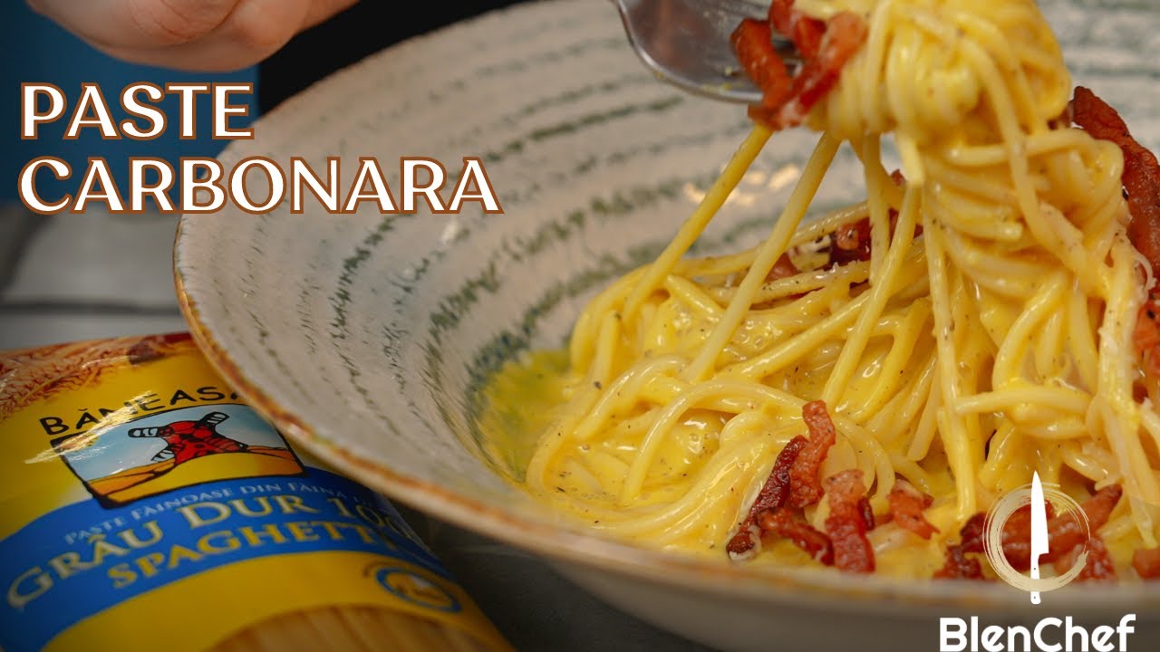 Rețetă simplă și delicioasă - Paste Carbonara | Roxana Blenche