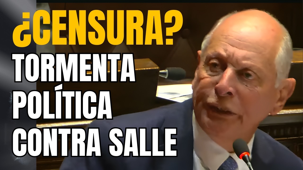 🔥 ¿Lo quieren callar? Acusan al Diputado Dr. Gustavo Salle Lorier por denunciar al sionismo 🚨