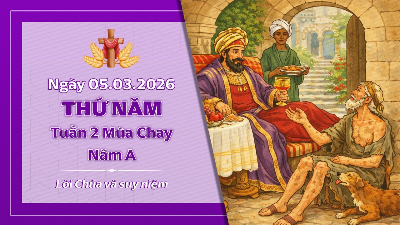 Suy niệm THỨ NĂM TUẦN 2 MÙA CHAY - NĂM A