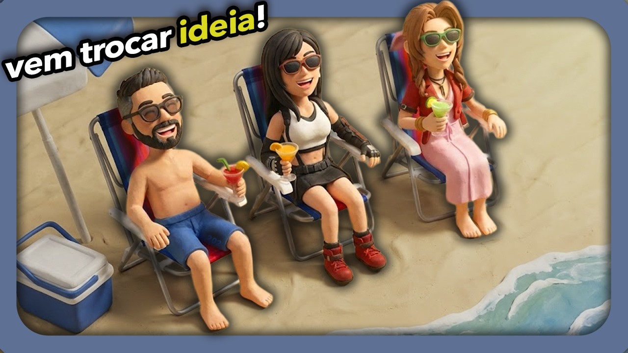 Férias em Costa del Sol: FF7 Rebirth, Café e Muita Resenha (Vem Trocar Ideia!)