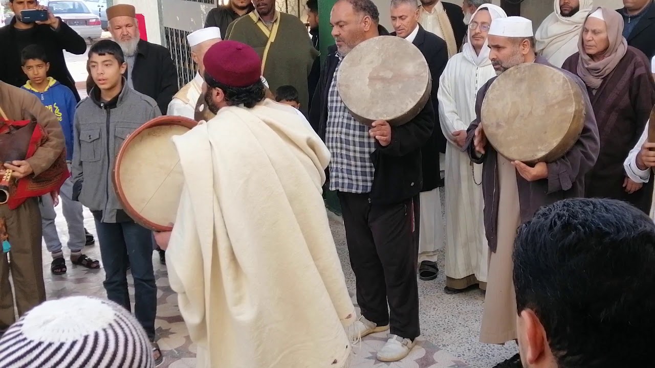 زاوية شايب عينه (الزاوية)تقوم بزيارة زاوية الشيخ الهادي عبيده(صرمان)