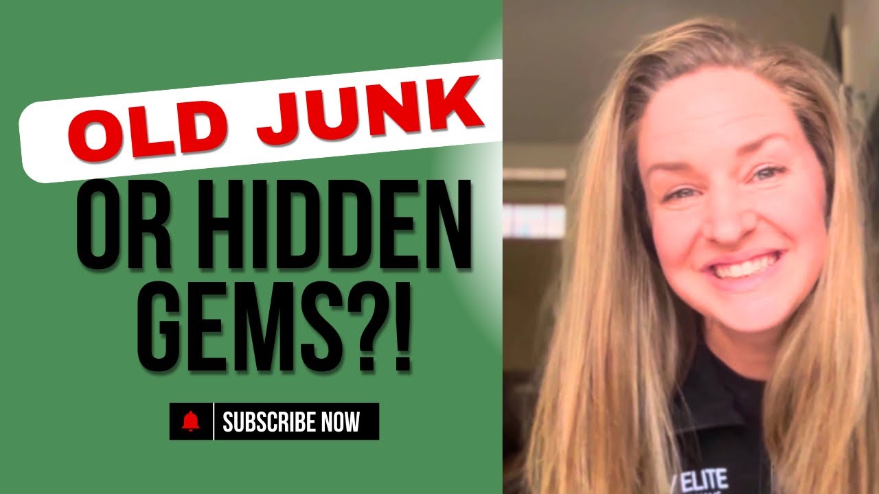 Estate Sale Treasure Hunt 🏠✨ Come Explore Old Junk With Me!