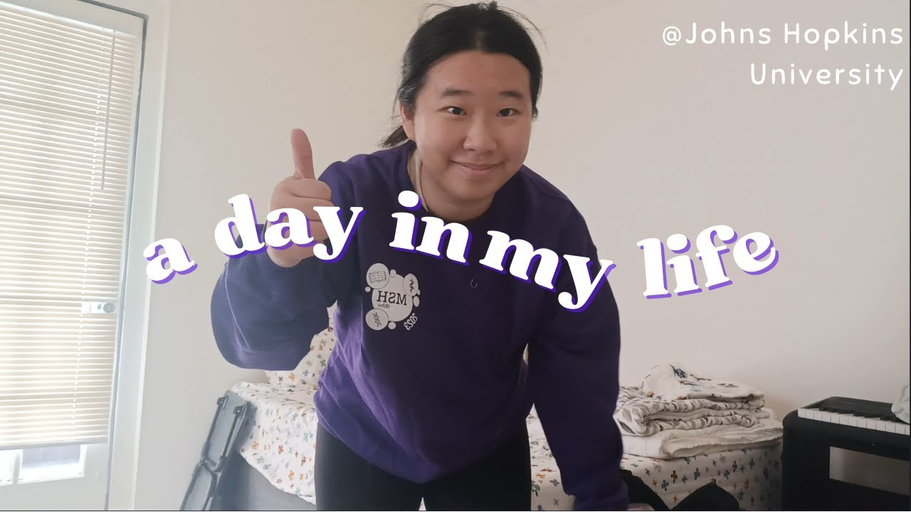 COLLEGE VLOG @ Johns Hopkins University | Lots of FREE STUFFFF👼🍺🪴