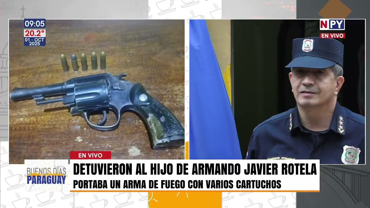Detuvieron al hijo de Armando Javier Rotela