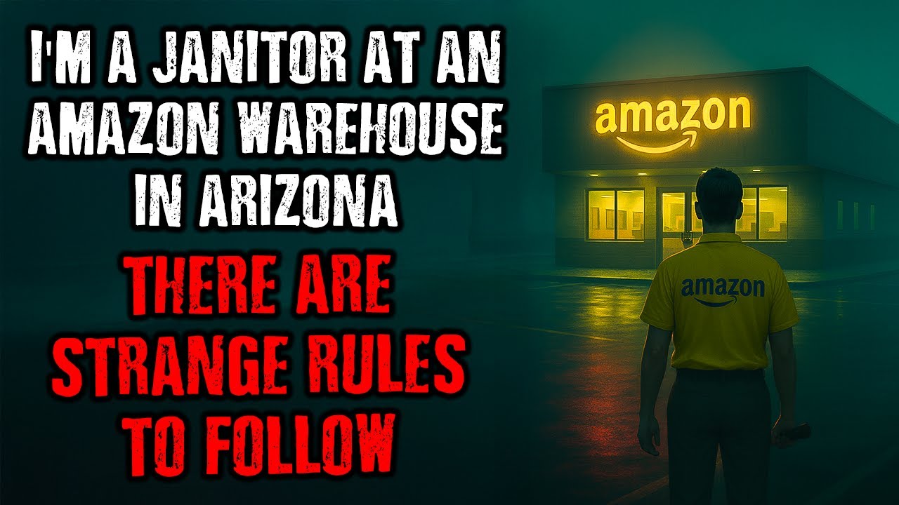 I'm a Night Janitor at an Amazon Warehouse in Arizona...There are STRANGE RULES to follow!