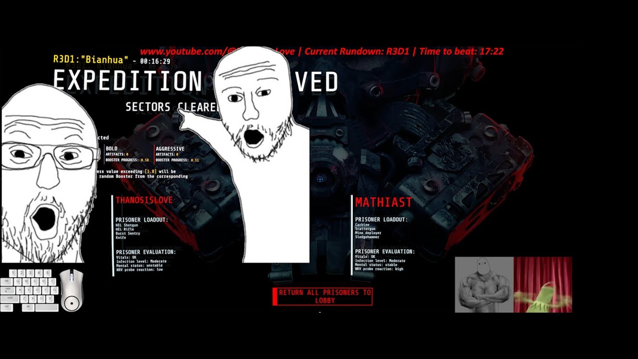 GTFO Speedrun | R3D1 Duo 16:29 | Boosterless | World Record