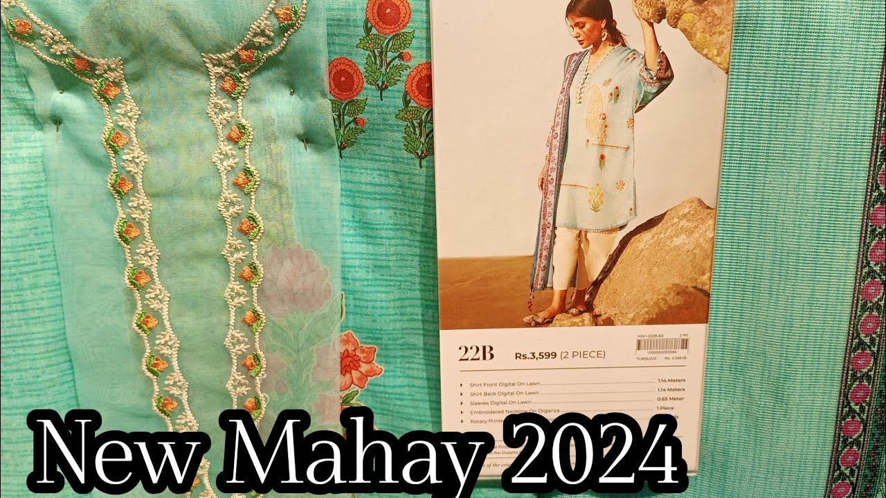 Sana safinaz New Mahay Collection | Sana safinaz Summer collection 2024
