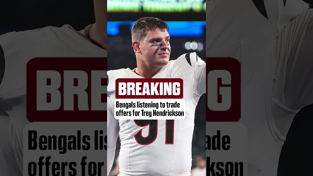 The Bengals are now listening to trade offers for Trey Hendrickson #shorts